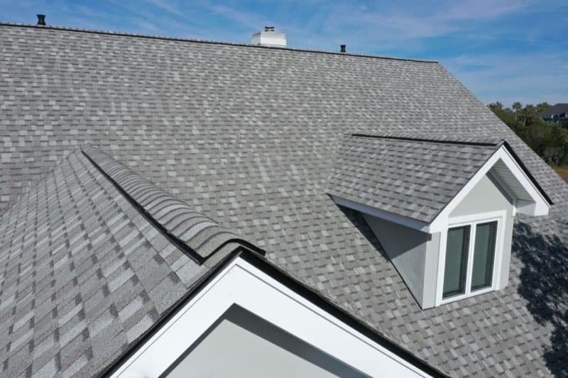 Roof replacement on a Des Moines, Iowa home