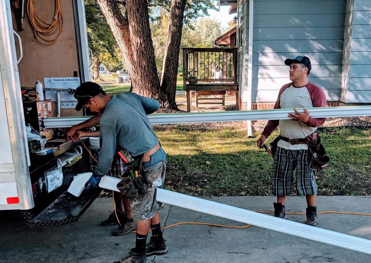 Gutters & Downspouts — Bakeris Roofing